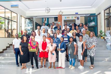 Photo: Group of all participants, trainers, and project staff